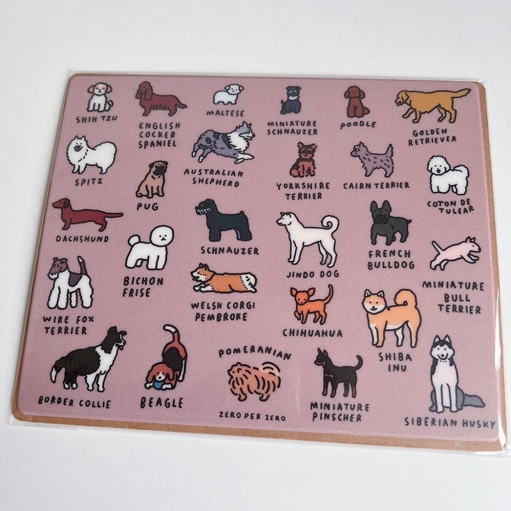 [韓國文創-現貨] 🐈 Zeroperzero 造型滑鼠墊 狗狗 小貓 滑鼠墊 Zero per zero-細節圖4