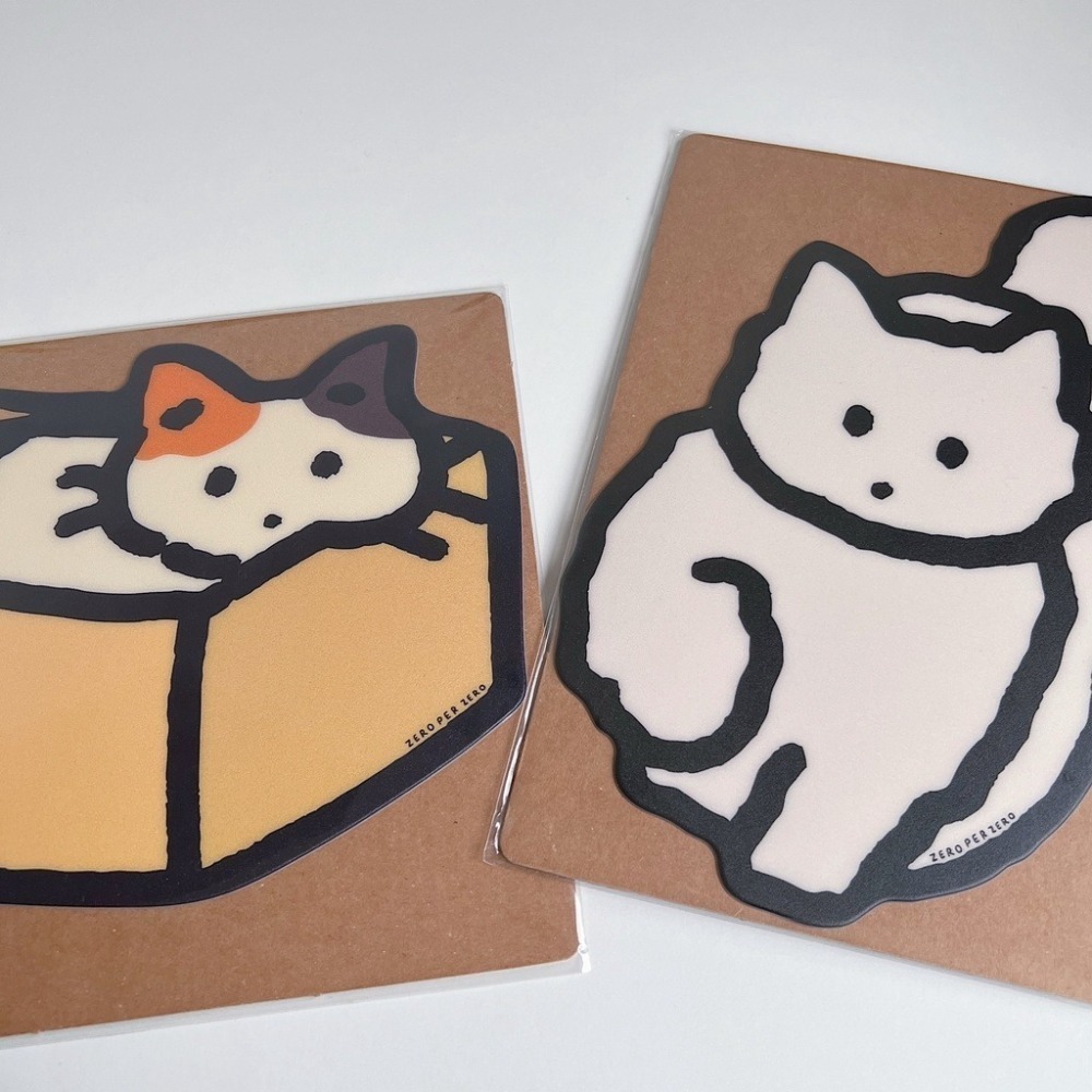 [韓國文創-現貨] 🐈 Zeroperzero 造型滑鼠墊 狗狗 小貓 滑鼠墊 Zero per zero-細節圖5