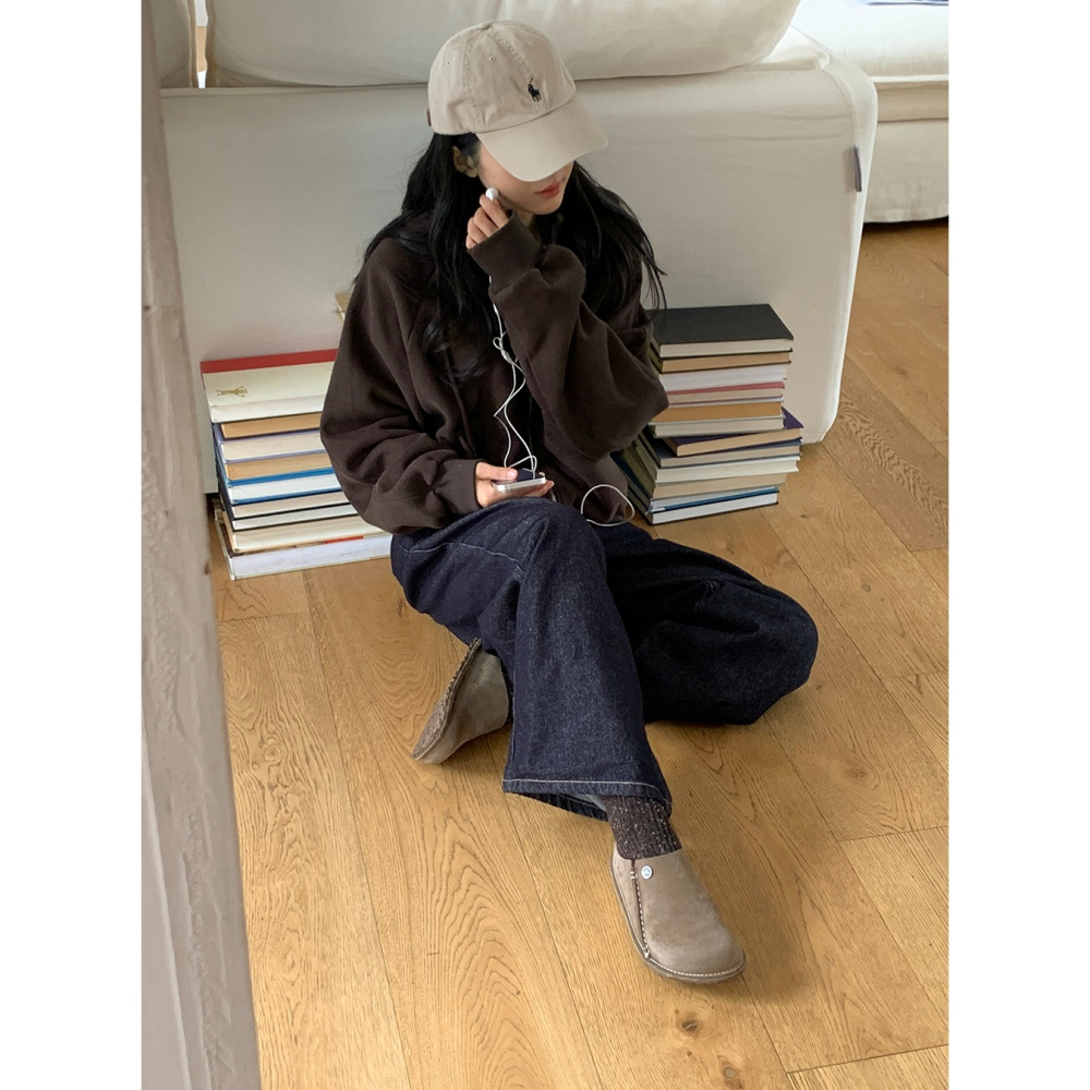 🇰🇷［韓妞穿搭-現貨］A036 98度C 98製作 內刷毛連帽外套 98doci-細節圖10