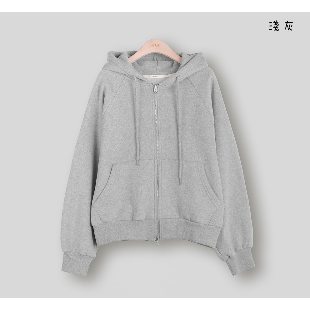 🇰🇷［韓妞穿搭-現貨］A036 98度C 98製作 內刷毛連帽外套 98doci-規格圖10