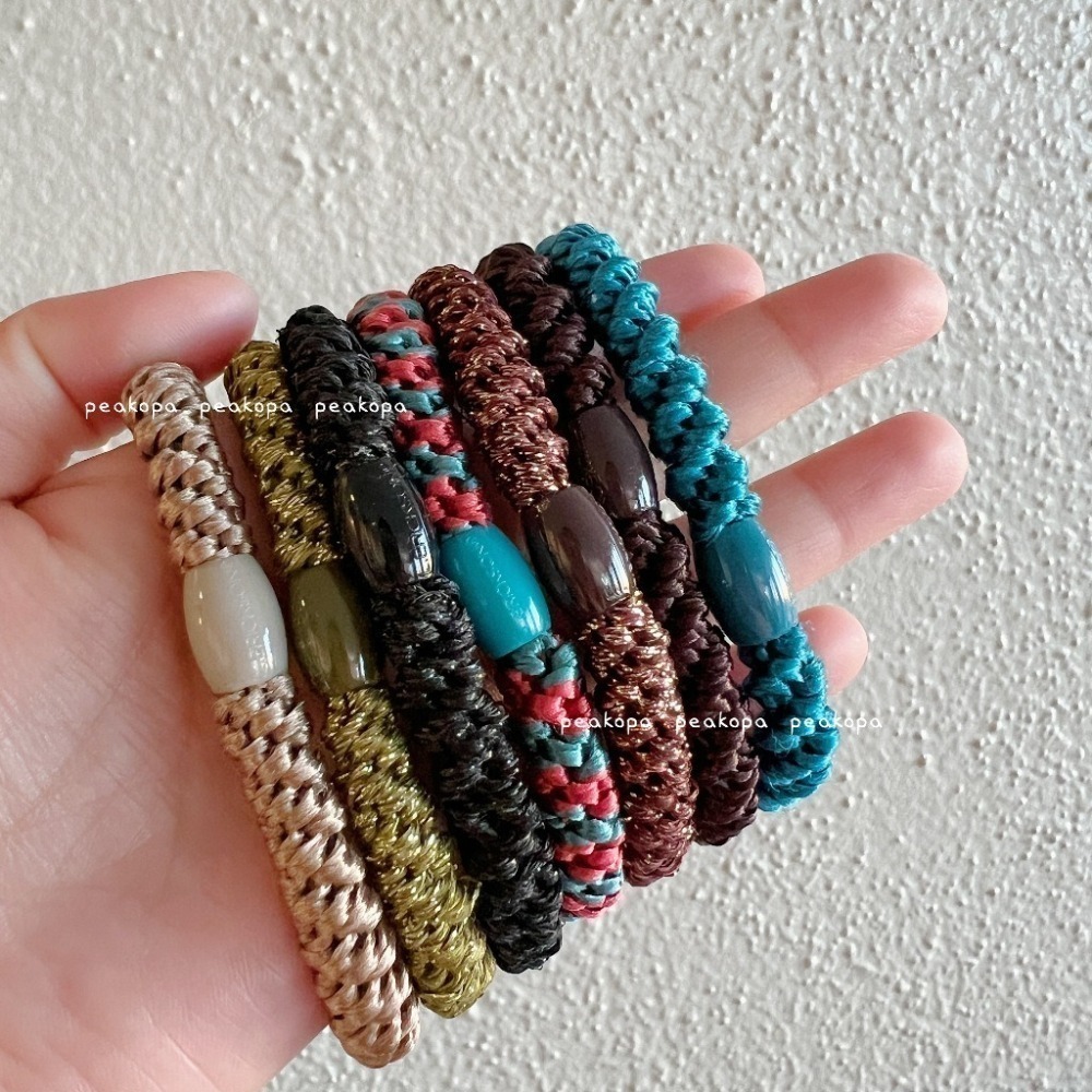 ［美國選物-現貨］L. erickson 髮圈 綁髪 美國髮圈 彈力髮帶 髮帶 頭髮-細節圖5