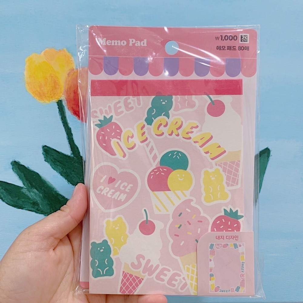 [韓國大創-現貨］🍦  冰淇淋系列文具-細節圖4