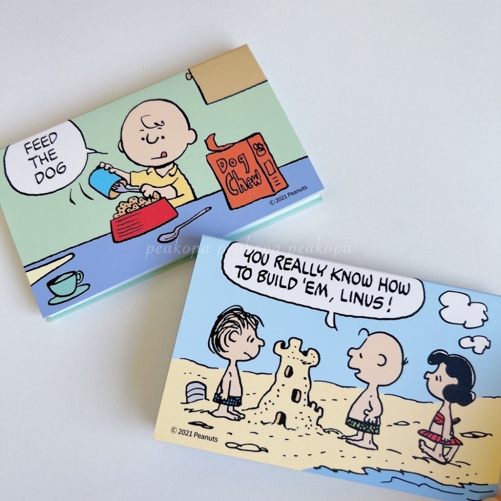 [現貨] ⛱ XP06 Snoopy 迷你便條紙 史奴比 查理布朗 便條紙 Peanuts  筆記 隨身筆記 小筆記-細節圖8