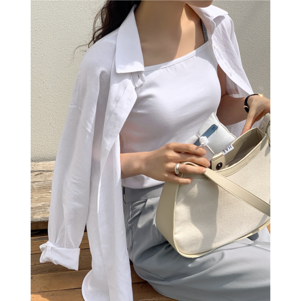 🇰🇷［韓妞穿搭☀️現貨］A045 夏日小背心 98度C 98doci 小背心 內搭背心 無袖 上衣-細節圖2