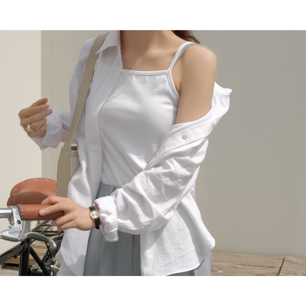 🇰🇷［韓妞穿搭☀️現貨］A045 夏日小背心 98度C 98doci 小背心 內搭背心 無袖 上衣-細節圖3