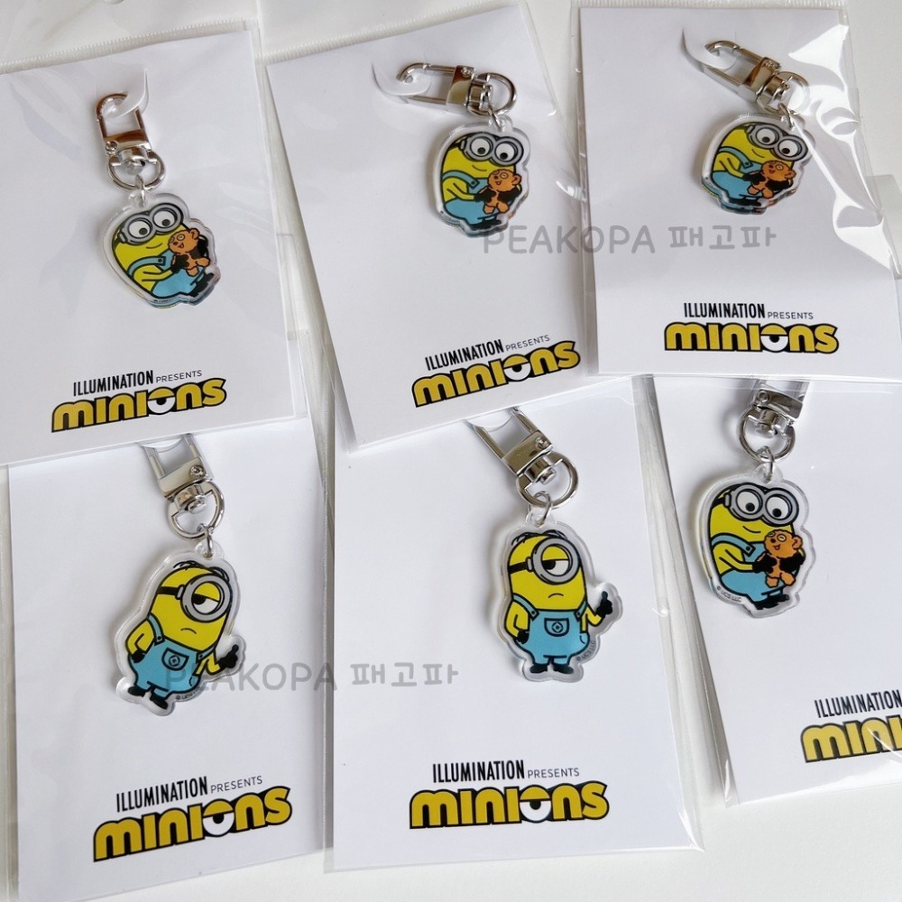 ［現貨］🍌 MN02 韓國 小小兵鑰匙圈 吊飾-細節圖4