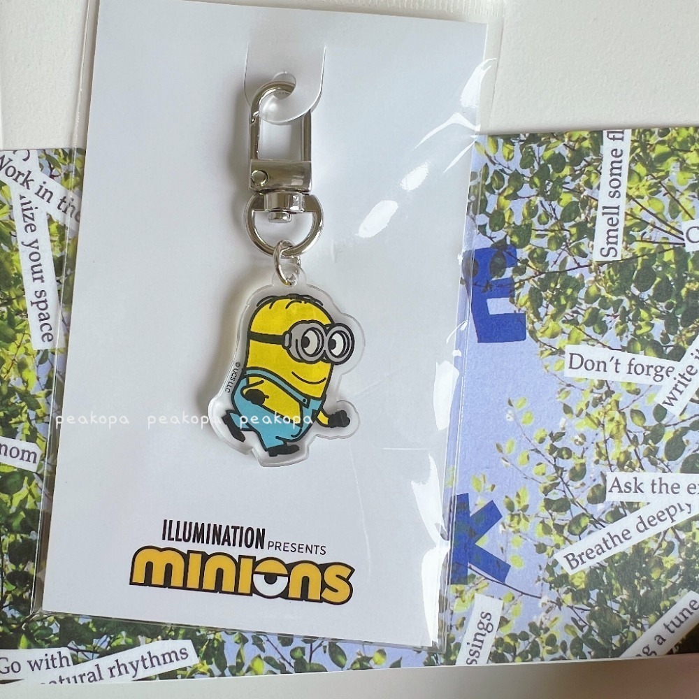 ［現貨］🍌 MN02 韓國 小小兵鑰匙圈 吊飾-規格圖4