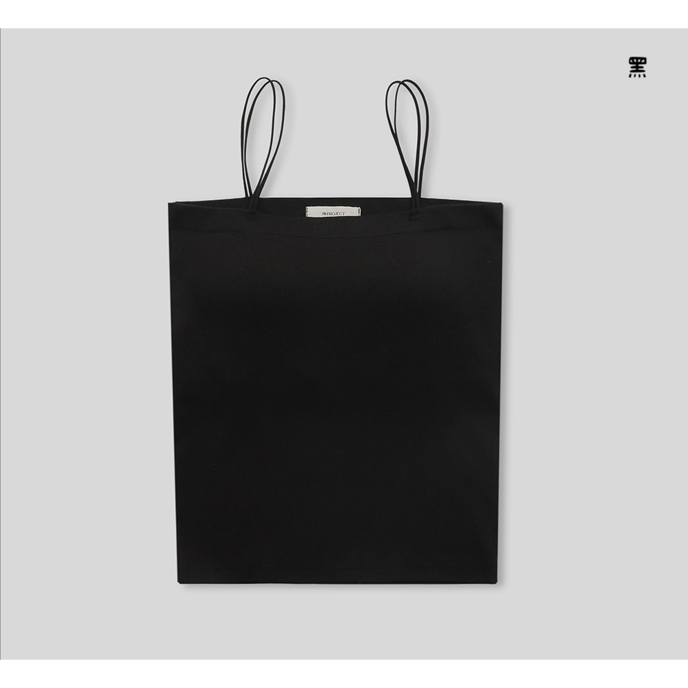 🇰🇷［韓妞穿搭-現貨］A047 98度C Bar細肩帶背心 98doci 背心 細肩 上衣 bar top-規格圖9