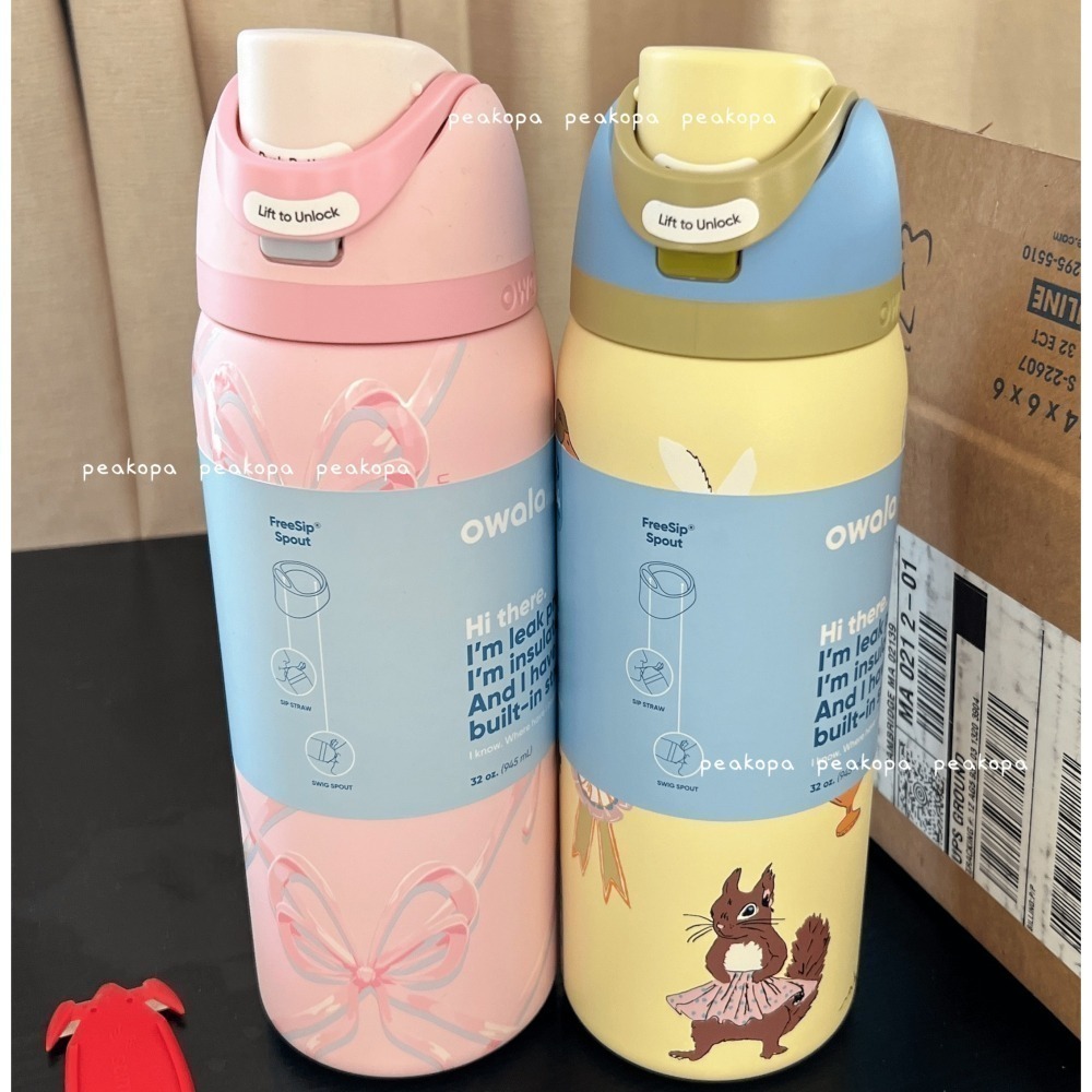 [美國選物-現貨] 🐿️ Owala FreeSip 不鏽鋼水瓶  Urban Outfitters-細節圖11
