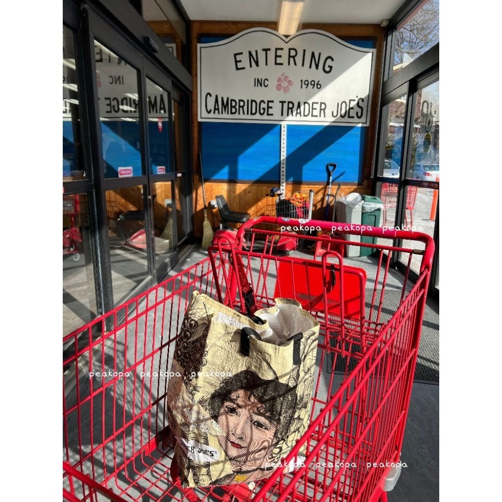 ［美國選物-現貨］🇺🇸 ATJ03 Trader Joe’s 區域限定購物袋 美國 州 購物袋 環保購物袋 防水袋-細節圖4