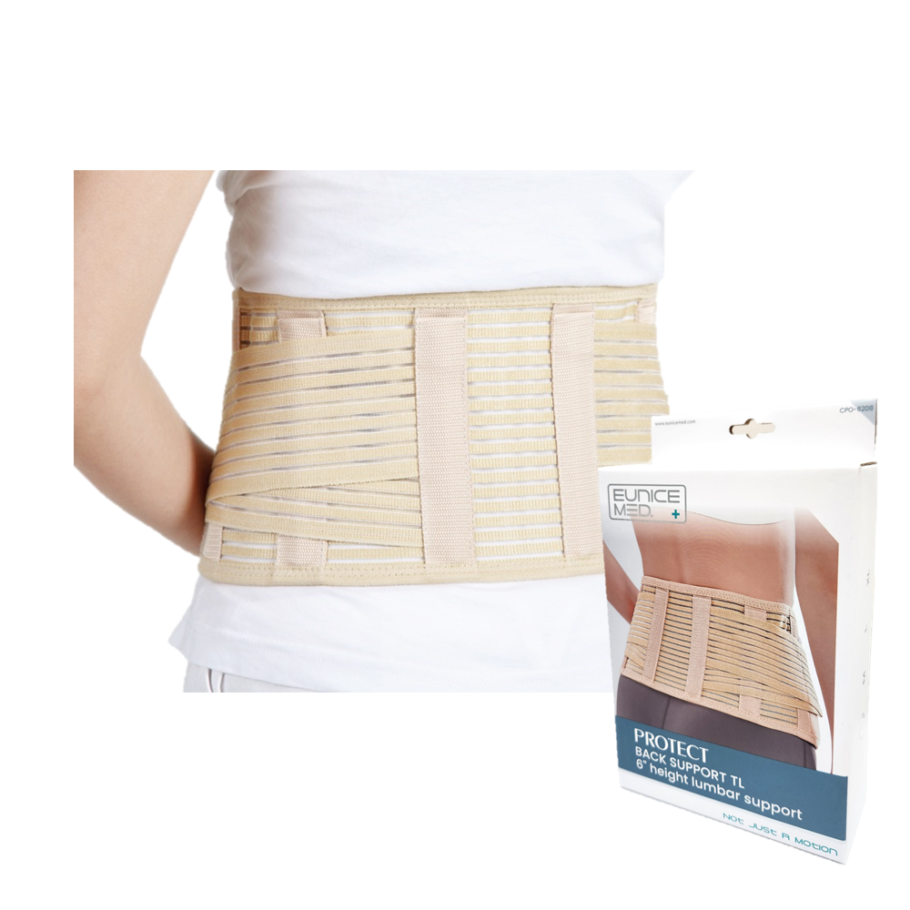 【EuniceMed】6吋護腰帶(CPO-6208)(4支塑膠條支撐/內外穿皆可/加強腰背固定)-細節圖2