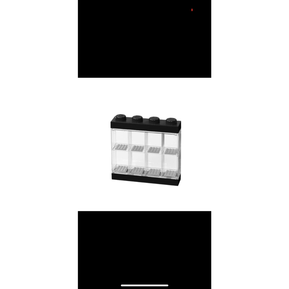 樂高 原廠黑色8格人偶盒（全新未拆）-細節圖2