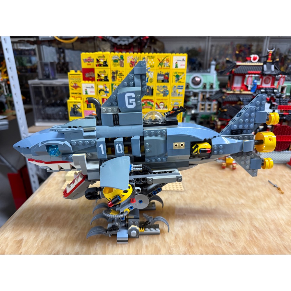 lego 樂高 70656 鯊魚機甲 人偶+載具（如圖） - 小莫學長樂高人偶舖 - iOPEN Mall