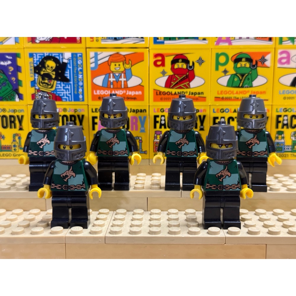 lego 樂高 城堡系列 綠龍兵30隻+6騎士-細節圖2
