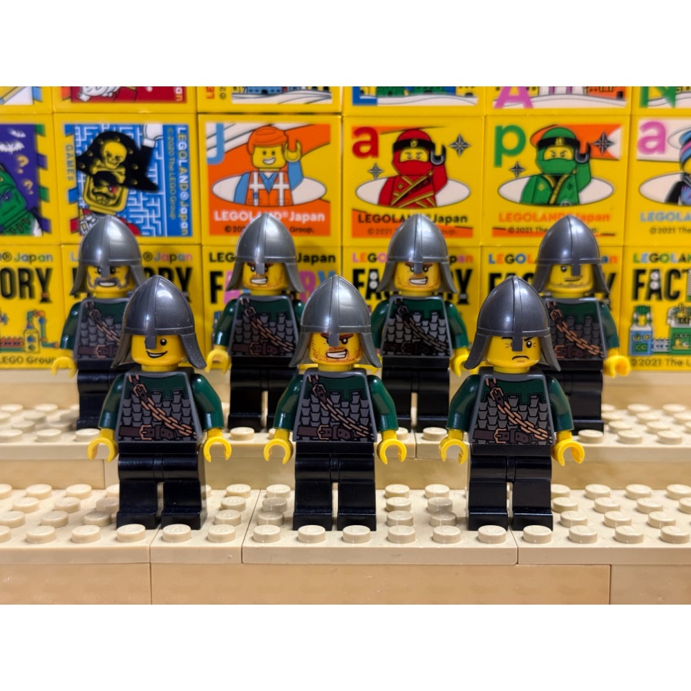 lego 樂高 城堡系列 綠龍兵30隻+6騎士-細節圖3