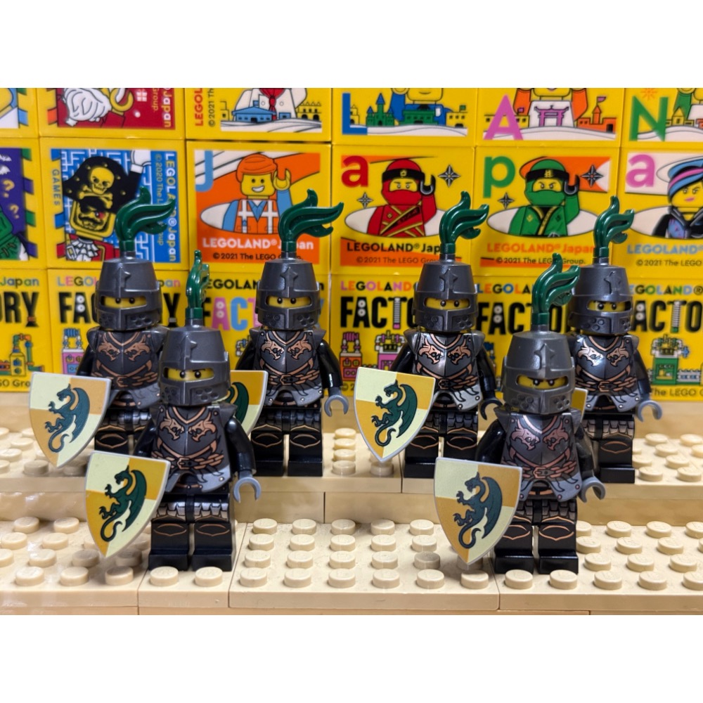 lego 樂高 城堡系列 綠龍兵30隻+6騎士-細節圖4