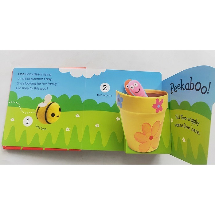 早寶貝》現/預 2311🍀童書 立體書 3D躲貓貓立體紙板書 Pop-Up Peekaboo Numbers-細節圖5
