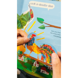 🐛✨ 全新到貨！Eric Carle 艾瑞卡爾《好餓的毛毛蟲》自然貼紙著色本-細節圖8