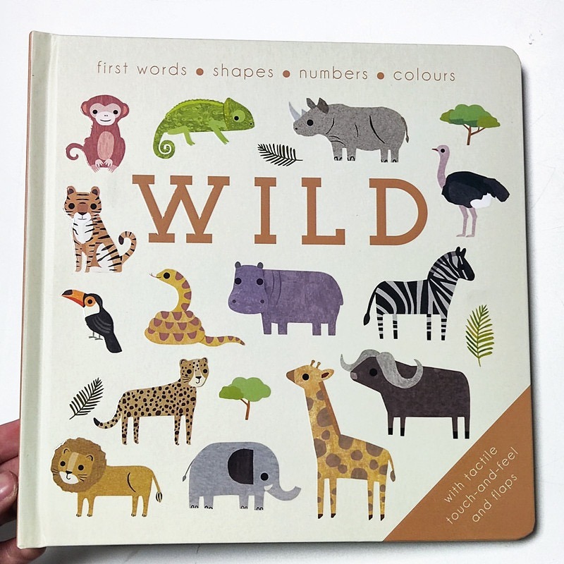 精裝英文啟蒙繪本🍀浮凸立體設計+顏色+形狀+數數+海洋動物+找找看🍀 海洋/農場/森林/野生動物-細節圖5