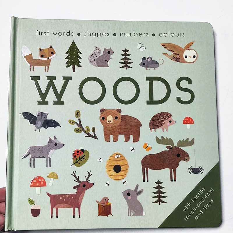 精裝英文啟蒙繪本🍀浮凸立體設計+顏色+形狀+數數+海洋動物+找找看🍀 海洋/農場/森林/野生動物-細節圖9