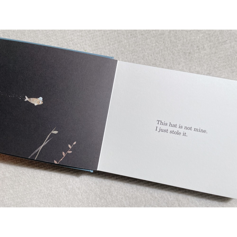 英文繪本《This Is Not My Hat》這不是我的帽子 Jon Klassen 凱迪克金獎 硬頁書-細節圖4