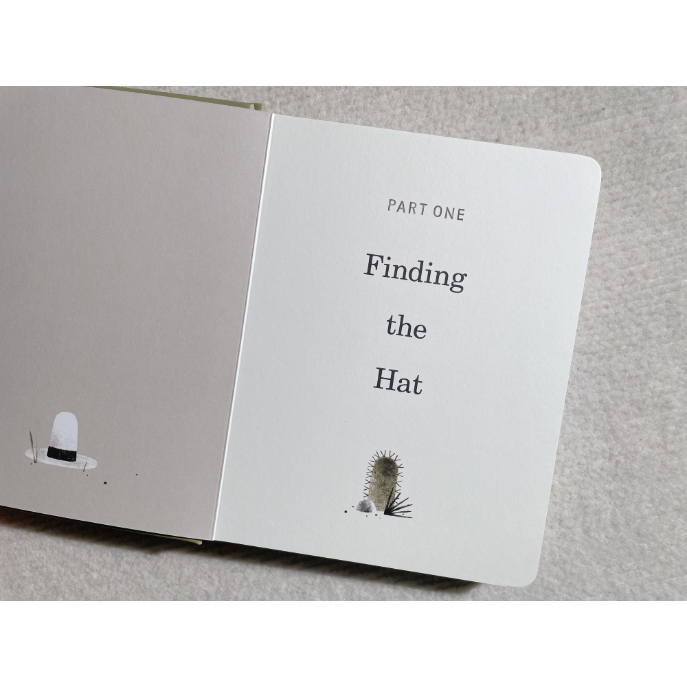 英文繪本 We Found a Hat 我們發現了一頂帽子 Jon Klassen 凱迪克金獎 硬頁書-細節圖2