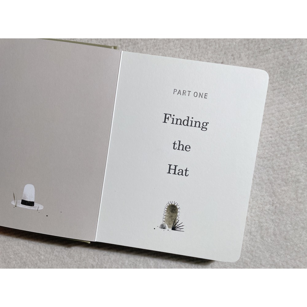 英文繪本 We Found a Hat 我們發現了一頂帽子 Jon Klassen 凱迪克金獎 硬頁書-細節圖2
