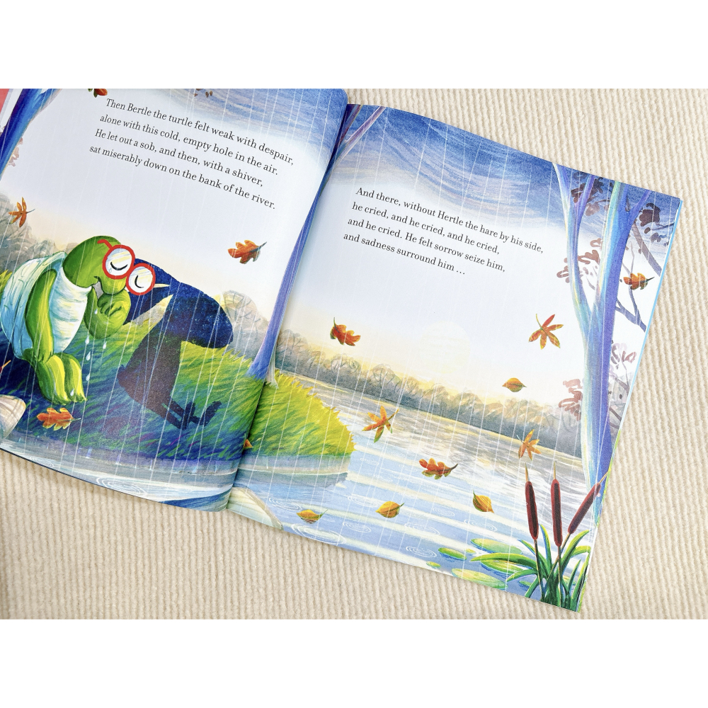 英文繪本 The Hare-Shaped Hole 兔形洞 情緒繪本 早教啟蒙-細節圖3