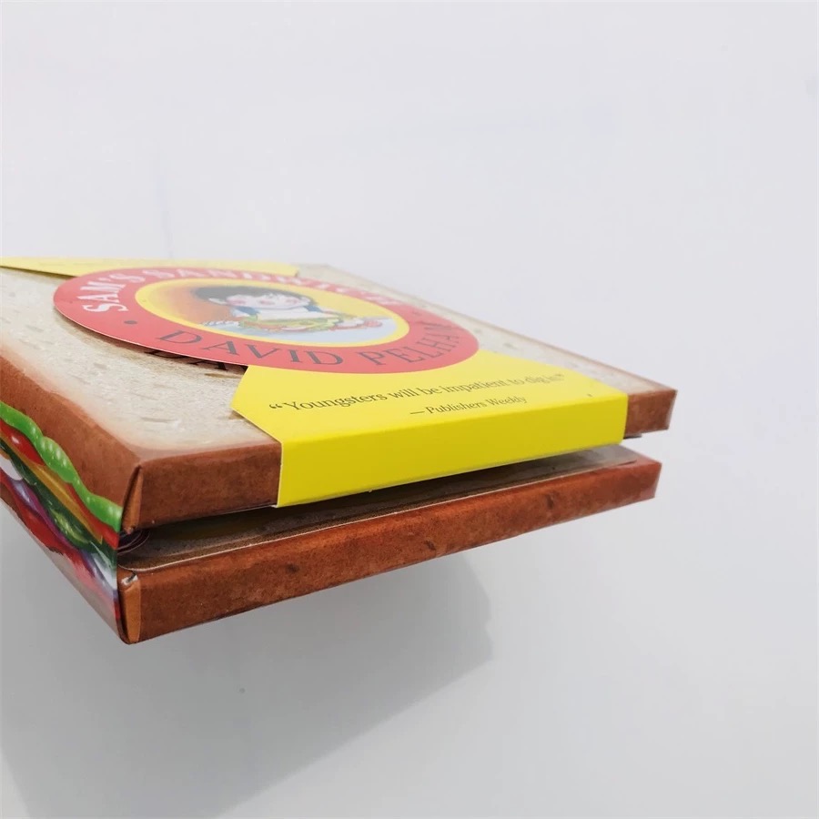 🥪Sam’s Sandwich 搞笑惡作劇 翻翻書 精裝書  📚David Pelham-細節圖2