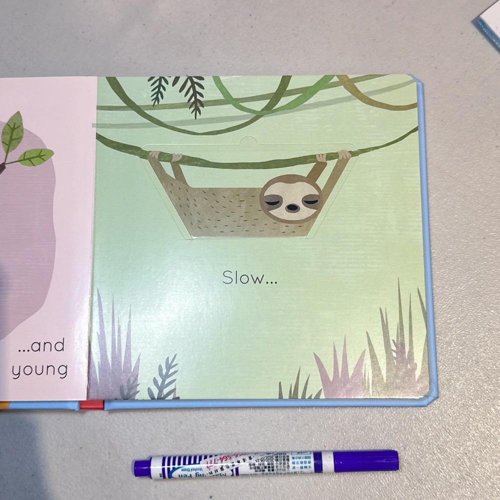 英語啟蒙低幼硬頁書 翻翻書 📘Big and Little: A Book of Animal Opposites-細節圖6