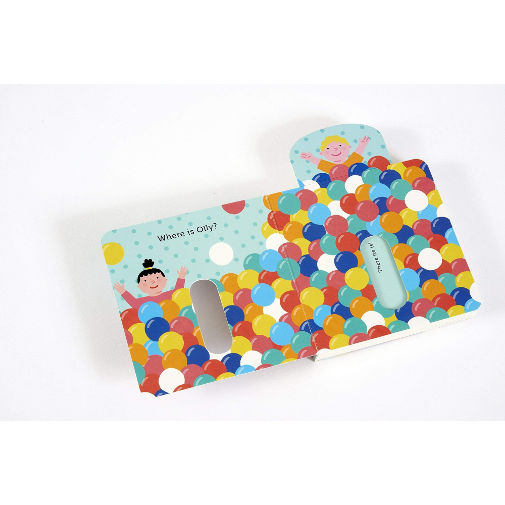 Slide Surprise : Come & Play
 躲貓貓機關書 硬頁書 小手操作書-細節圖2