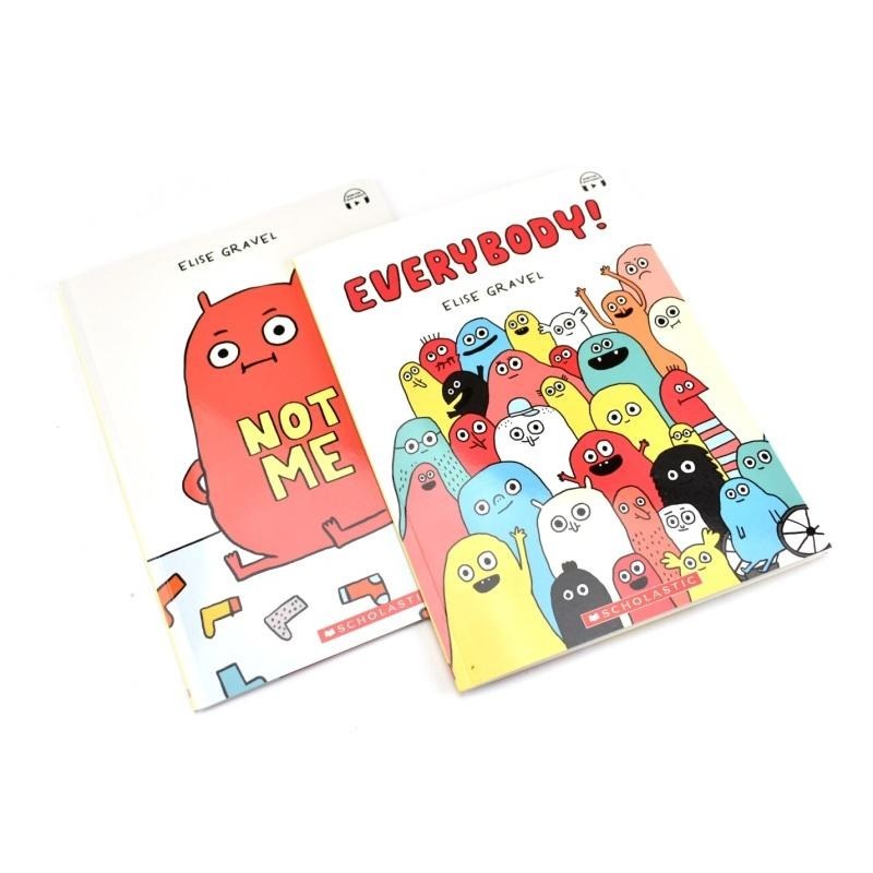 Everybody + Not Me 自我認知 情緒管理 英文繪本 平裝本 Elise Gravel 親子讀物-細節圖2