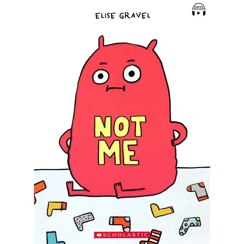 Everybody + Not Me 自我認知 情緒管理 英文繪本 平裝本 Elise Gravel 親子讀物-細節圖6