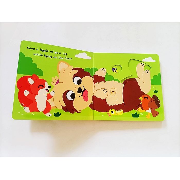 【英文】Puppy’s Wobbly Bottom 小狗晃晃屁股 手指轉轉 機關書 翻翻書 硬頁書-細節圖4