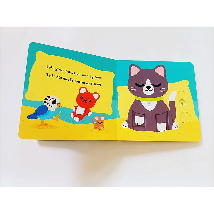 【英文】Kitten’s Wobbly Bottom 小貓晃晃屁股 手指轉轉 機關書 操作書 硬頁書-細節圖4