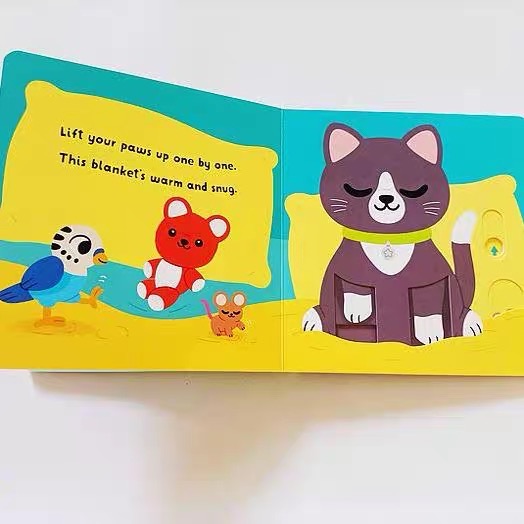 【英文】Kitten’s Wobbly Bottom 小貓晃晃屁股 手指轉轉 機關書 操作書 硬頁書-細節圖4