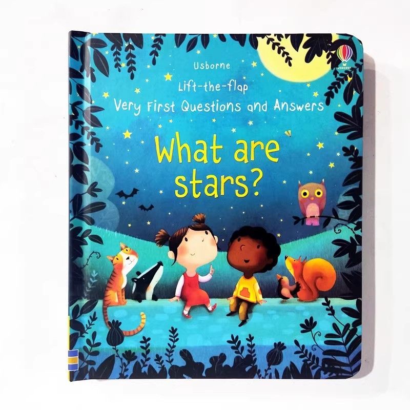 【英文】Usborne Very First Q&A 幼兒百科翻翻書 硬頁書 英語啟蒙-細節圖9