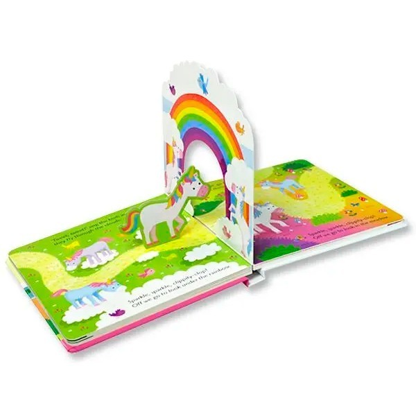 【英文】Unicorn Dance! 獨角獸｜Pop-up互動書｜推拉機關書｜幼兒繪本｜硬頁書-細節圖2