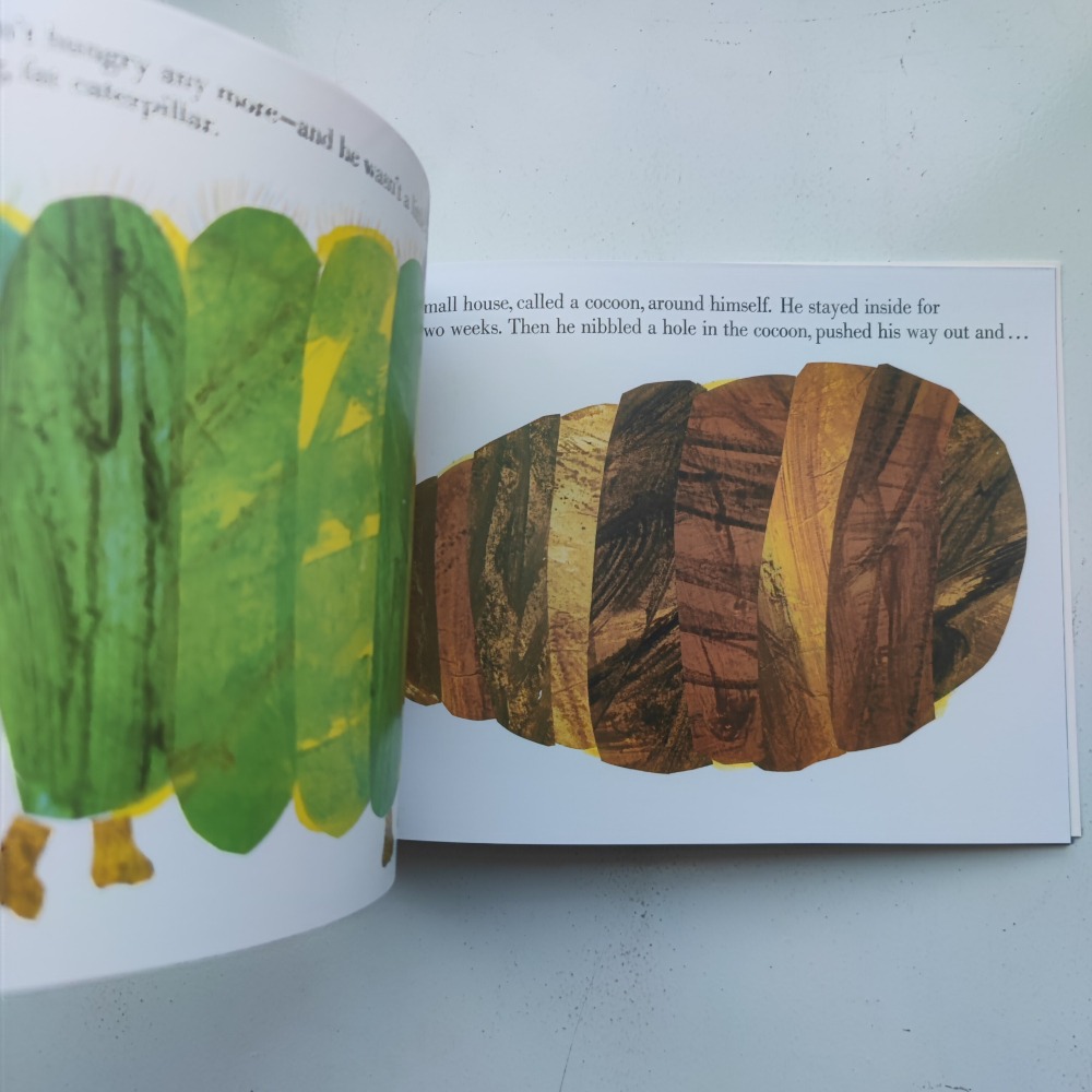 【英文】The Very Hungry Caterpillar 好餓的毛毛蟲｜Eric Carle ｜數數啟蒙｜硬頁書-細節圖6