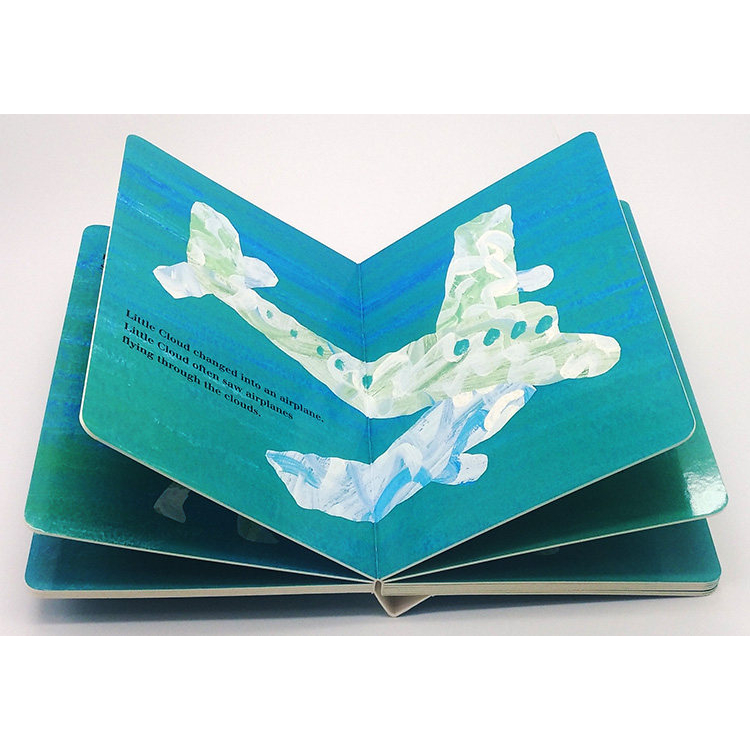 【英文】Little Cloud 小白雲｜Eric Carle 艾瑞卡爾｜想像力啟蒙｜形狀認知｜幼兒開發｜硬頁書-細節圖2