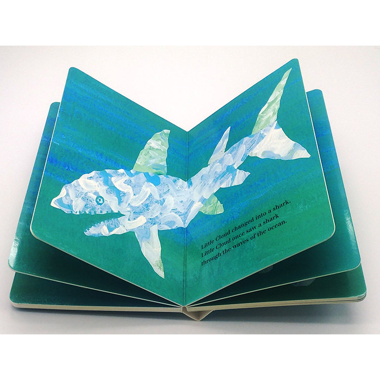 【英文】Little Cloud 小白雲｜Eric Carle 艾瑞卡爾｜想像力啟蒙｜形狀認知｜幼兒開發｜硬頁書-細節圖3