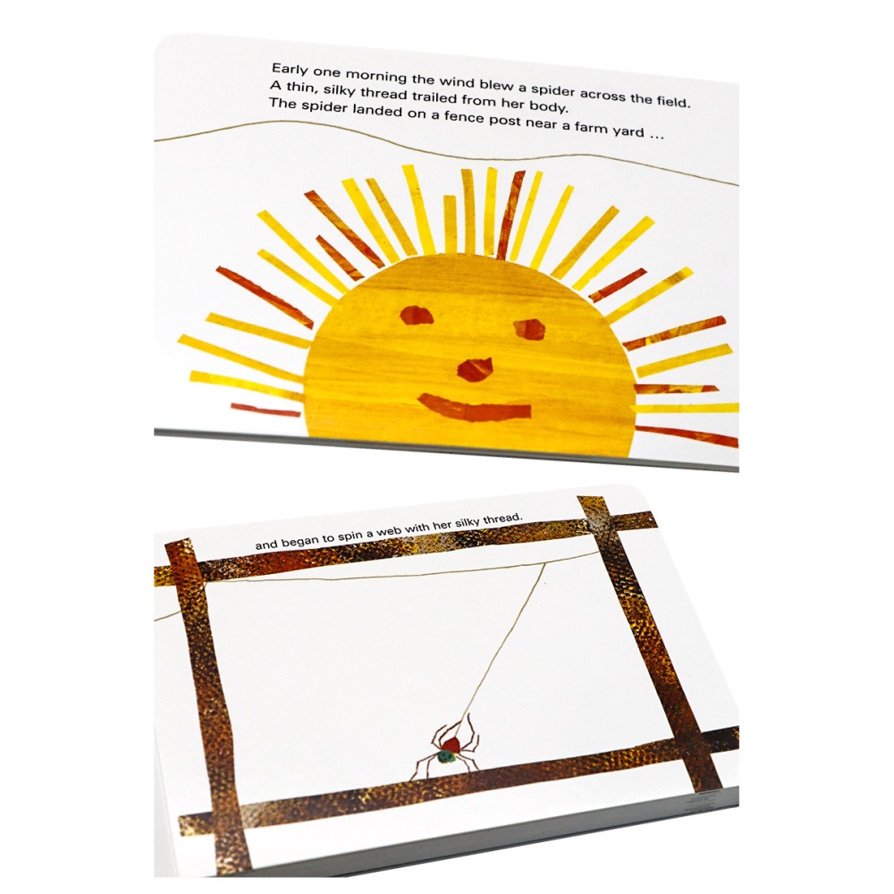 【英文】The Very Busy Spider 好忙的蜘蛛｜Eric Carle ｜觸摸感官書｜動物認知｜硬頁書-細節圖4