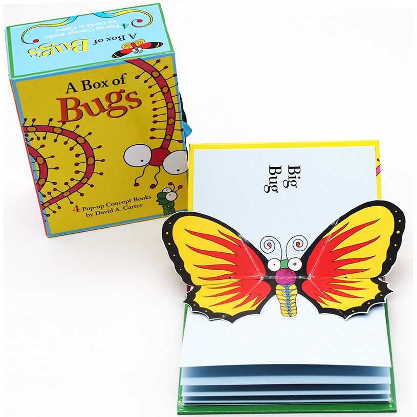 【英文】A Box of Bugs 立體書｜Sam McBratney｜機關書｜硬頁書-細節圖7