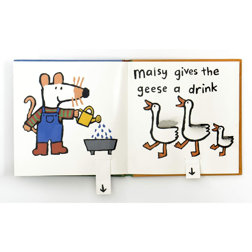 【英文】Maisy at the Farm 立體書 小鼠梅西 翻翻書｜幼兒啟蒙｜硬頁書-細節圖5