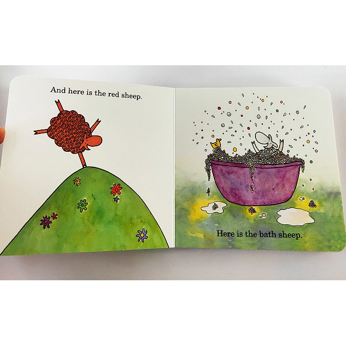 【英文】Where Is the Green Sheep? 顏色認知繪本｜Mem Fox｜找找書｜幼兒啟蒙｜硬頁書-細節圖2
