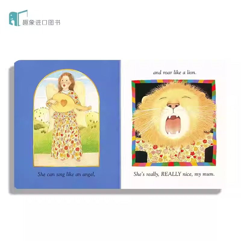 【英文】My Mum｜Anthony Browne 經典親情繪本｜母愛｜情感教育｜硬頁書-細節圖4