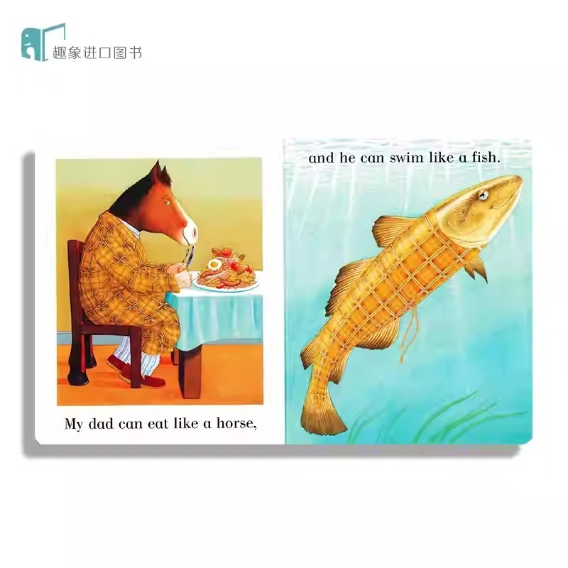 【英文】My Dad｜Anthony Browne 經典親情繪本｜父愛｜情感教育｜硬頁書-細節圖5