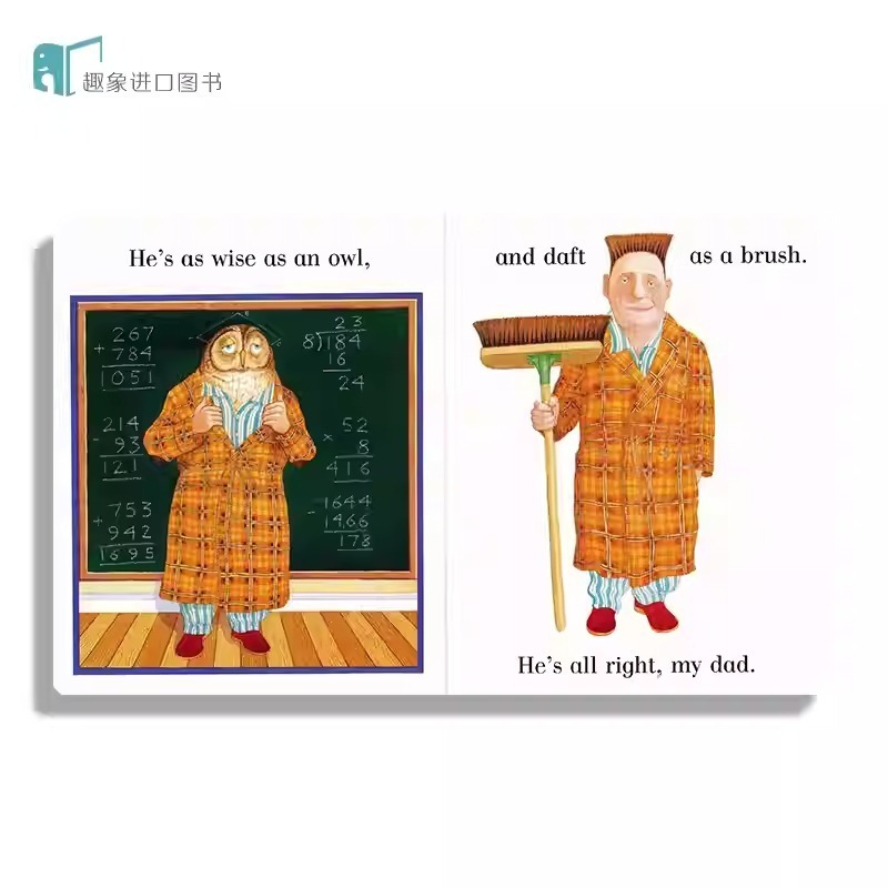 【英文】My Dad｜Anthony Browne 經典親情繪本｜父愛｜情感教育｜硬頁書-細節圖6