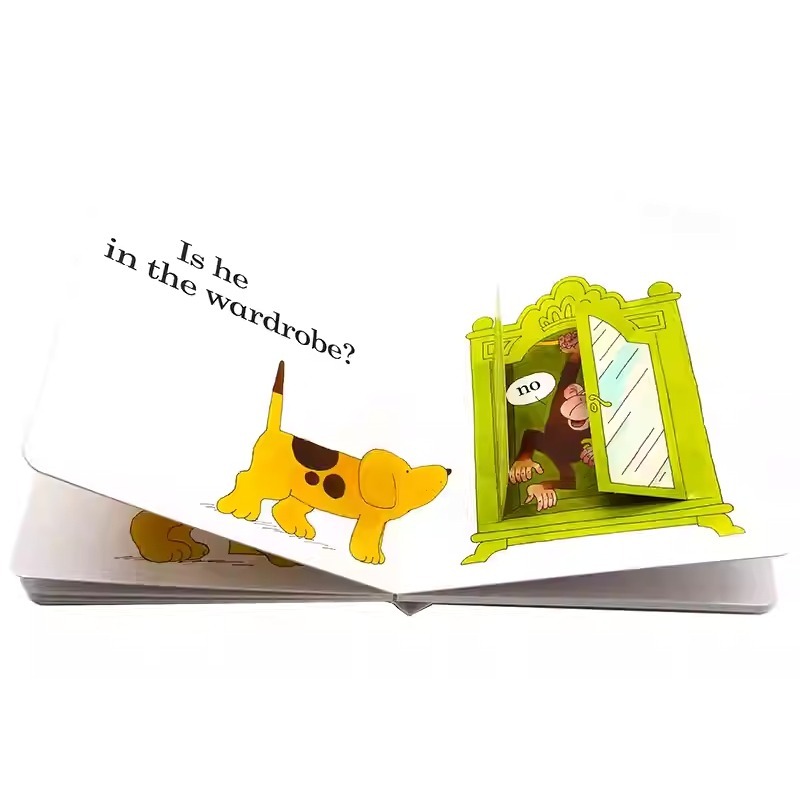 【英文】Where’s Spot?｜翻翻書經典｜Eric Hill｜找找書｜親子互動｜幼兒啟蒙｜硬頁書-細節圖5