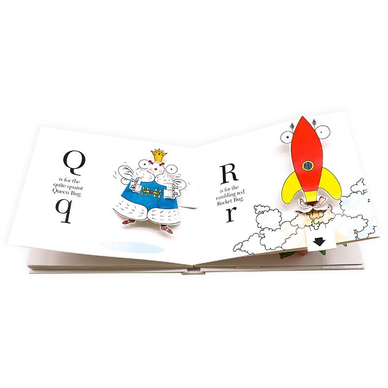 【英文】Alpha Bugs 立體書｜David A. Carter 字母書 翻翻書 機關書 幼兒字母認知 精裝-細節圖7